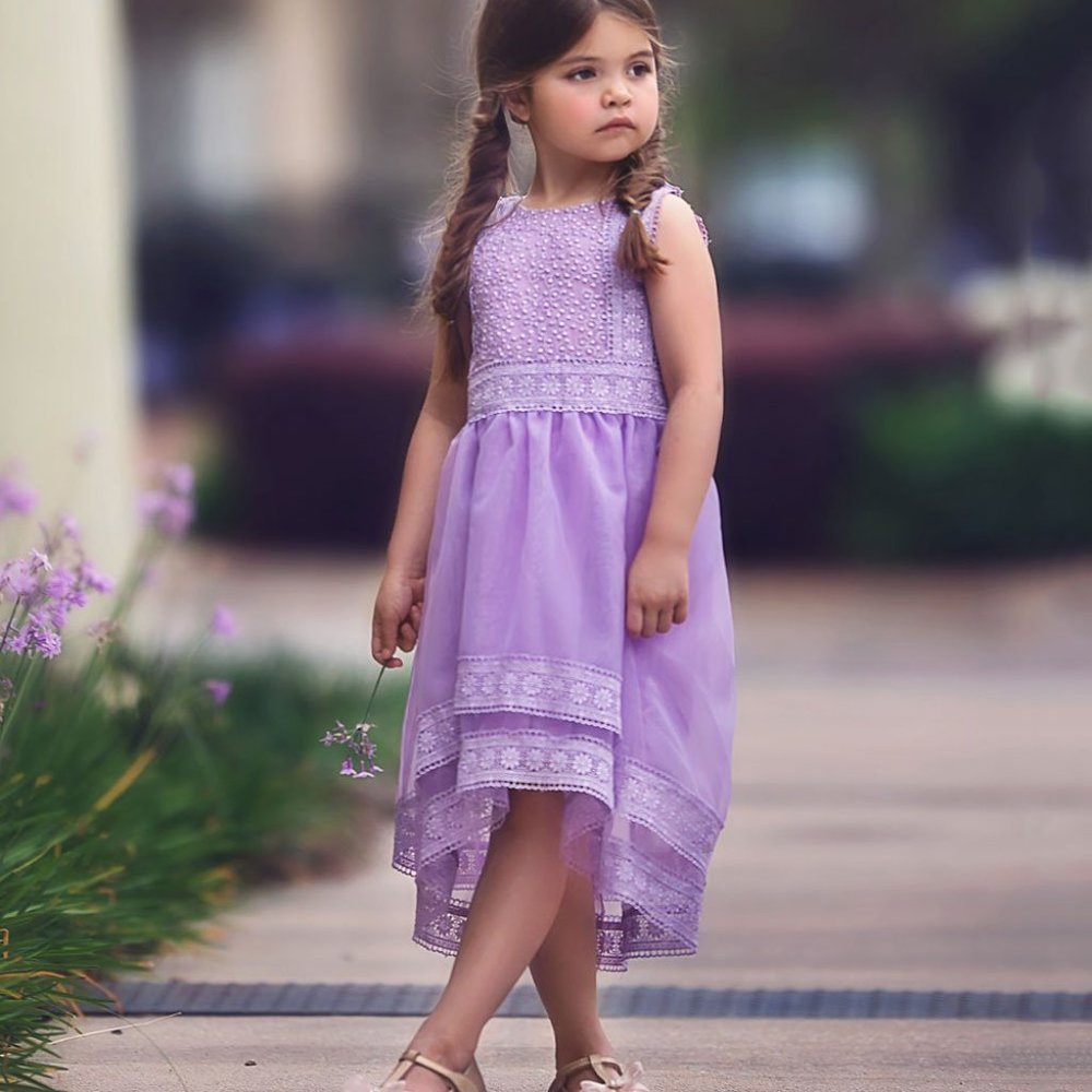 NWT Trish Scully Lavender Delphine Dress